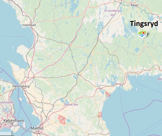 Tingsryd kort